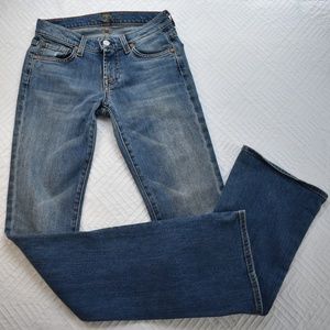 7 for all Mankind Jeans 25 in Slim Flare 33 inseam